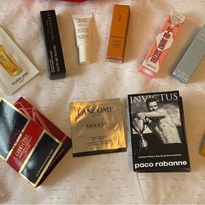 Assorted Perfume and Skincare Samples